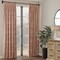 Felicity Coral - Coral & Peach,Pink Damask Upholstery Fabric 54 Inches"